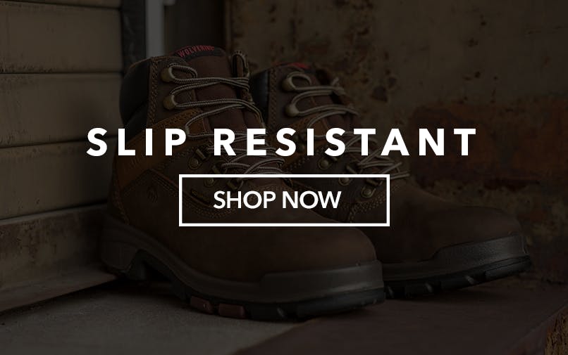 Insulated slip resistant store boots